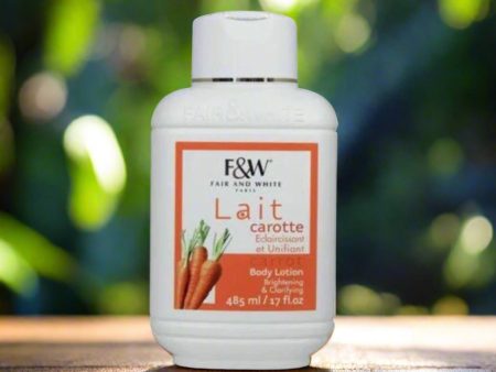 Fair & White Original Carrot Lotion 500 ml Cheap