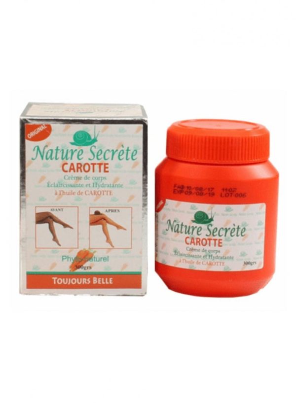 Nature Secrete Carrot Moisturizing Body Cream 300gr clearance For Cheap