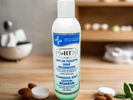 HT26 Cleansing Baby Lotion with Sweet Almond 1000ml Online now