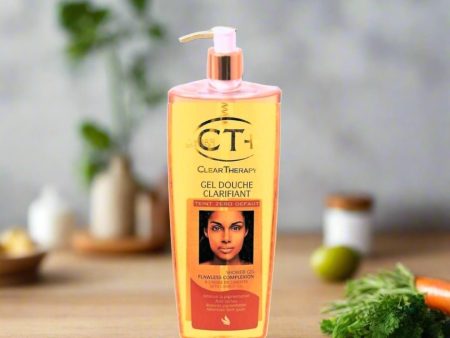 CT+ Clear Therapy Shower Gel w  Carrot 800 ml Hot on Sale