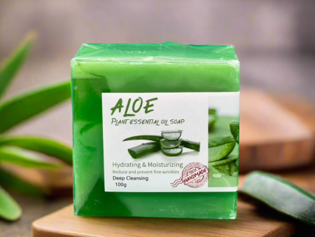 Aloe Plant Essential Soap 100g on Sale