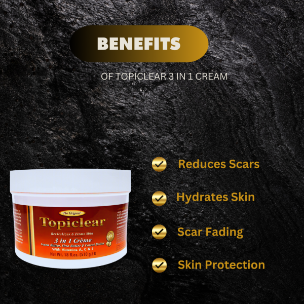 Topiclear 3 in 1 Cream 18 oz on Sale