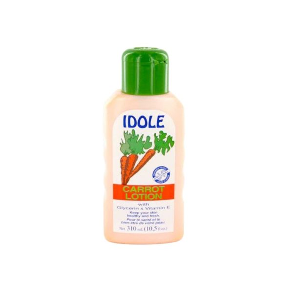 Idole Carrot Lotion With Glycerin & Vitamin E 10.5 oz For Cheap