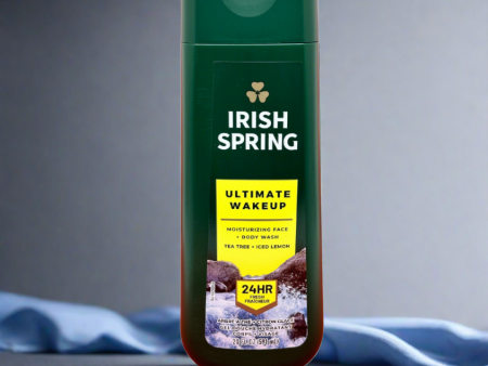 Irish Spring Tea Tree + Iced Lemon Face+Body Wash 591ml Sale