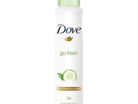 Dove Go Fresh Cucumber Antiperspirant Deodorant Spray 250 ml Online now