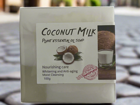 Coconut Milk Plant Essential Soap 100g Fashion