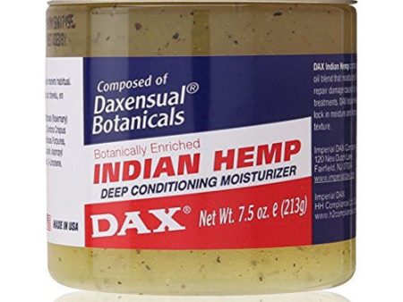 Dax Botanically Enriched Indian Hemp Deep Conditioning Moisturizing 7.5 oz Hot on Sale