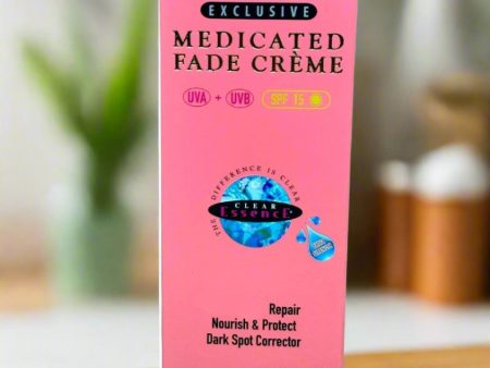 Clear Essence Medicated Fade Cream SPF 15 Dark Spots Corrector Online Hot Sale