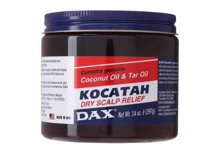 Dax Kocatah Dry Scalp Relief with Coconut Oil & Tar Oil 14 oz For Sale