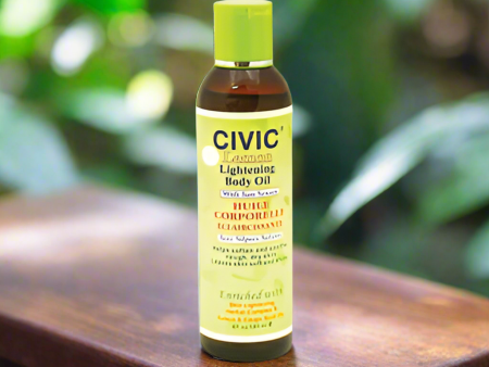 Civic Lemon Body Oil with Sunscreen 6 oz Online now