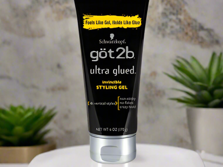 Got2b Ultra Glued Invincible Styling Gel 6 oz Online Hot Sale