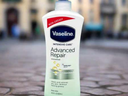 Vaseline Advanced Repair Unscented Body Lotion Cheap