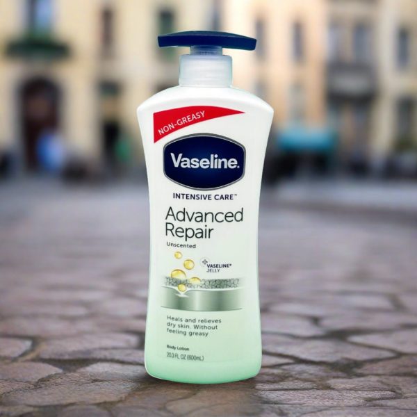 Vaseline Advanced Repair Unscented Body Lotion Cheap