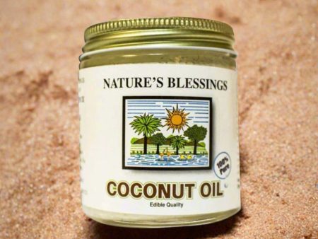 Nature s Blessings Pure Coconut Oil 4 oz Discount