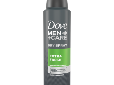 Dove Men+Care Extra Fresh Dry Spray Antiperspirant Deodorant 8.45 oz Hot on Sale