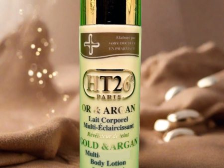 HT26 Gold & Argan Multi Clarifying Body Lotion 500ml Online now