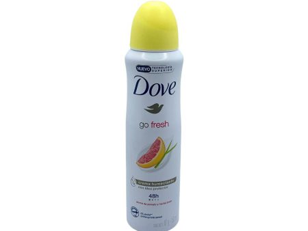 Dove Go Fresh Deodorant Dry Spray 48 HR Pear or Grapefruit 5oz Online Hot Sale