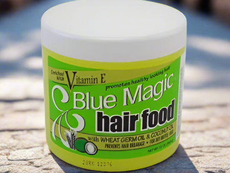 Blue Magic Hair Food with Wheat Germ & Coconut 12oz For Cheap