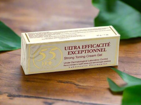 55H+ Paris Ultra Efficacite Exceptionnel Strong Toning Cream Gel 1 oz Online