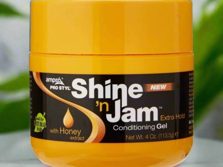 Ampro Shine  n Jam Conditioning Gel, Extra Hold 4 oz For Discount