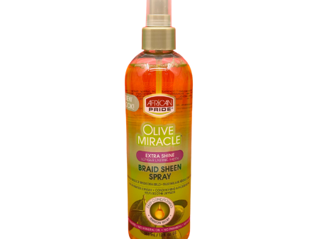 African Pride Olive Miracle Braid Sheen Spray 355ml Online Sale