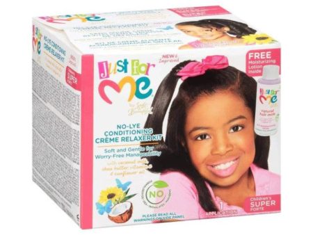 Just for Me No-Lye Conditioning Creme Relaxer Kit For Discount