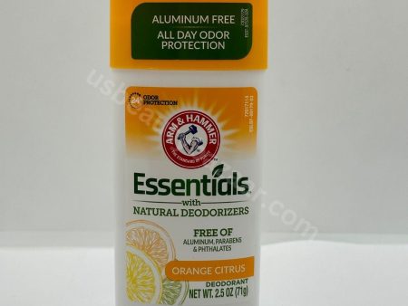 Arm & Hammer Essentials Orange Citrus Deodorizer 71g For Cheap