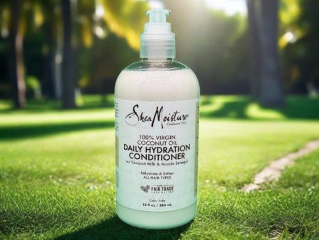 Shea Moisture 100% Virgin Daily Hydration Conditioner 384ml Online Hot Sale