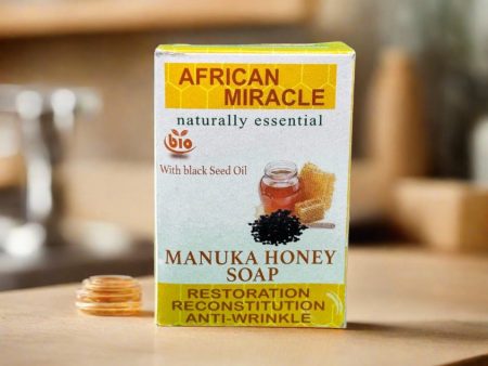 African Miracle Natural Blackseed Honey Soap 200g Online