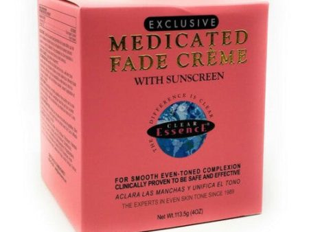 Clear Essence Medicated Fade Creme with Sunscreen 4 oz Cheap