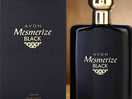 Avon Mesmerize Black Eau de Toilette Cologne Spray 3.4oz Supply