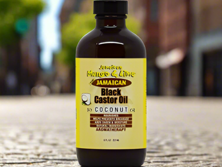 Jamaican Mango & Lime Black Castor Oil-Coconut 8 oz For Cheap