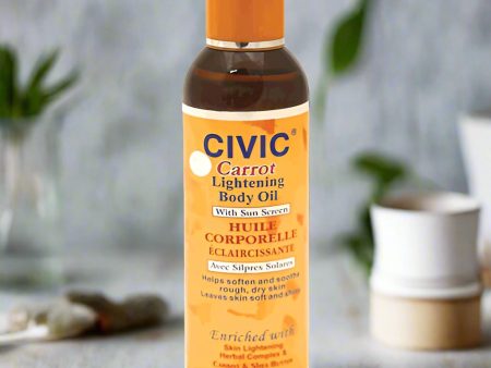 Civic Carrot Body Oil 6 oz Fashion