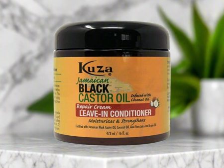 Kuza Jamaican Castor Repair Cream Leave-in Conditioner 16oz Online Hot Sale