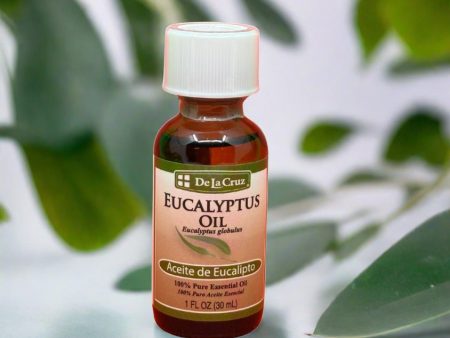 De La Cruz Eucalyptus Oil 100% Pure Essential Oil 30ml Online Hot Sale