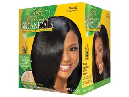 Soft & Beautiful Botanicals Relaxer No-Lye Ultra Nourishing Sensitive Scalp Regular Online Sale