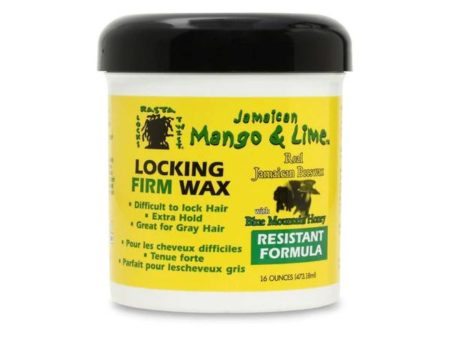 Jamaican Mango & Lime Locking Firm Wax Resistant 16oz on Sale