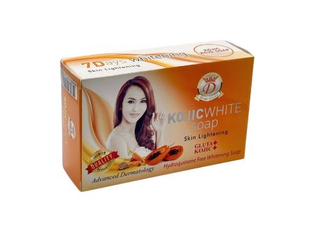 Kojic white soap blemish & black marks papaya carrot 160g Supply