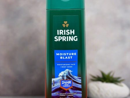 Irish Spring Moisture Blast Face+Body Wash 591ml Cheap