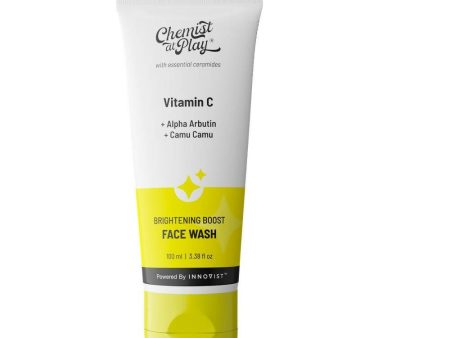 Chemist At Play Vitamin C Brightening Boost Face Wash, Cleans Oil & Dirt, Fades Dark Spots Discount