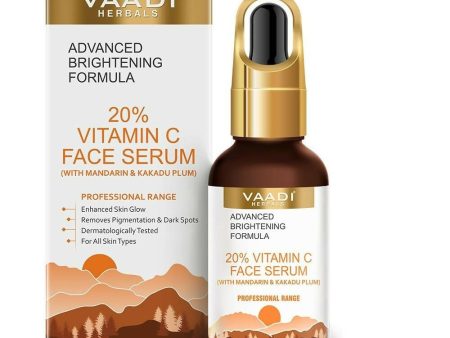 Vaadi Herbals 20% Vitamin C Face Serum With Advanced Brightening Formula Sale