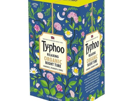 Typhoo Relaxing Organic Night Time Tea Bags Online