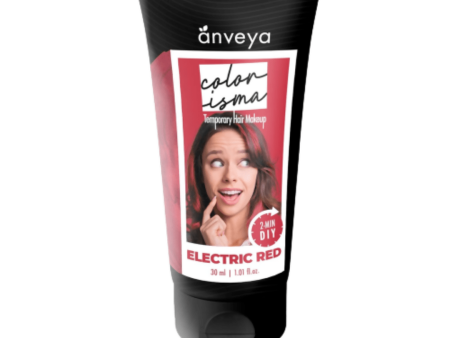 Anveya Colorisma Electric Red - Temporary Hair Color Fashion