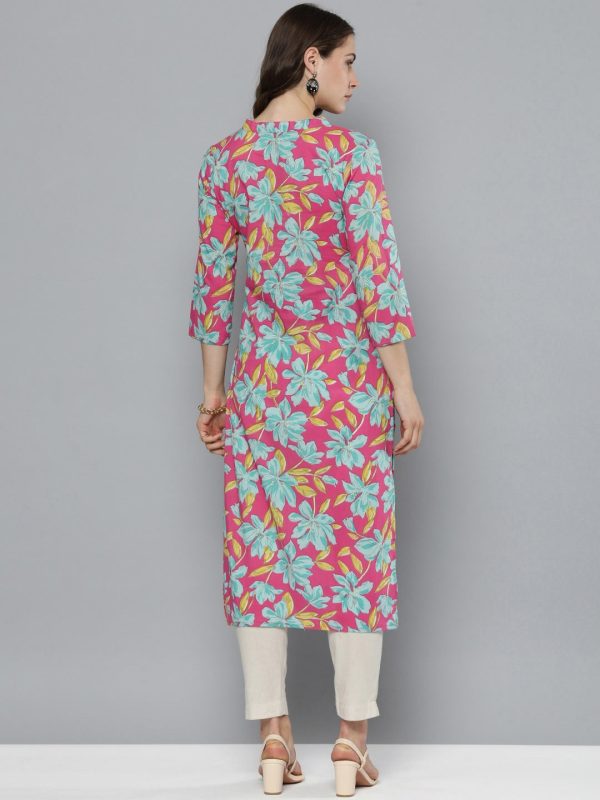 HERE&NOW Floral Printed Kurta Sale