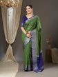 Saree Mall Checked Zari Taant Traditional Sarees Discount