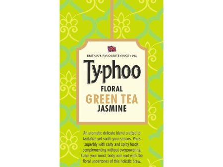 Typhoo Floral Jasmine Green Tea Bags Hot on Sale