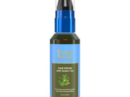 Blue Nectar Green Tea Hair Serum for Dry Frizzy Hair Cheap