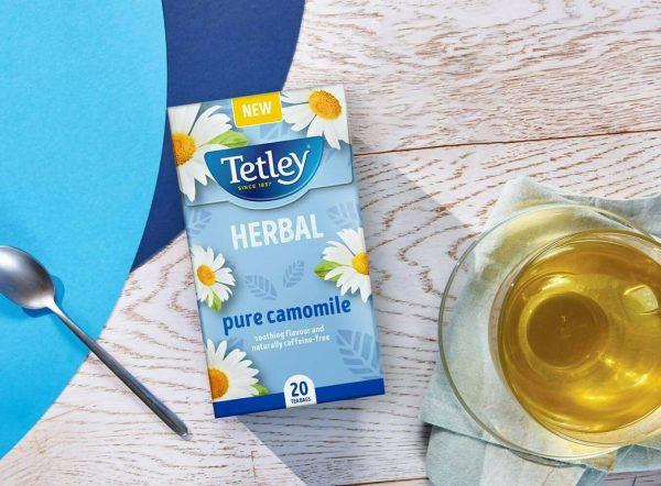 Tetley Herbal Pure Camomile Tea Bags Supply