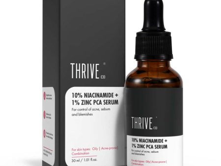 Thriveco 10% Niacinamide + 1% Zinc Pca Serum Hot on Sale