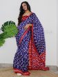 Saree Mall Ethnic Motifs Printed Pure Cotton Ikat Sarees For Sale